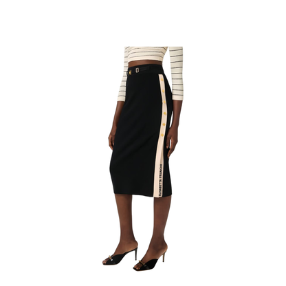 MAYFEYR - Elisabetta Franchi - Skirts Black - GK27S61E2685