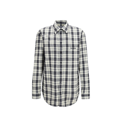 MAYFEYR - Balenciaga - Checked Cotton Flannel Shirt - A001ZSTUM33