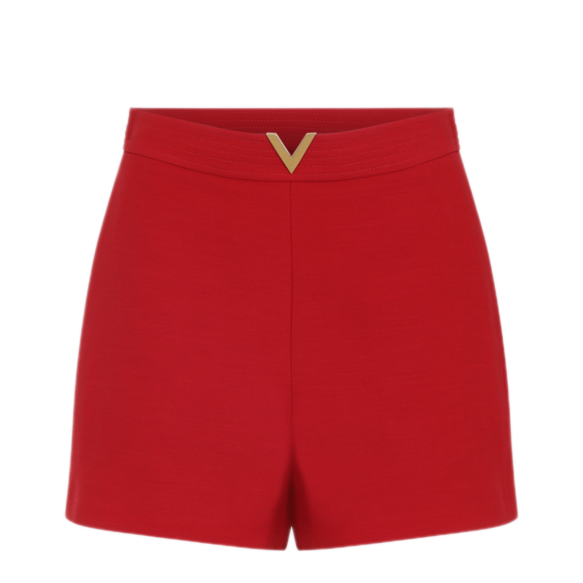 MAYFEYR - Valentino - Red Wool Bermuda - 8B3RF3501CFR9M