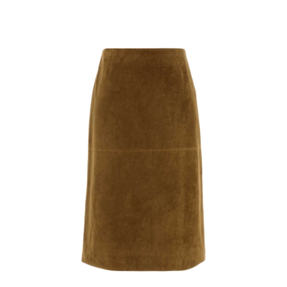 MAYFEYR - Jil Sander - Biscuit Suede Skirt - J03MA0337J07247243