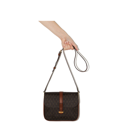 Shoulder Bag with Logo and Adjustable Strap