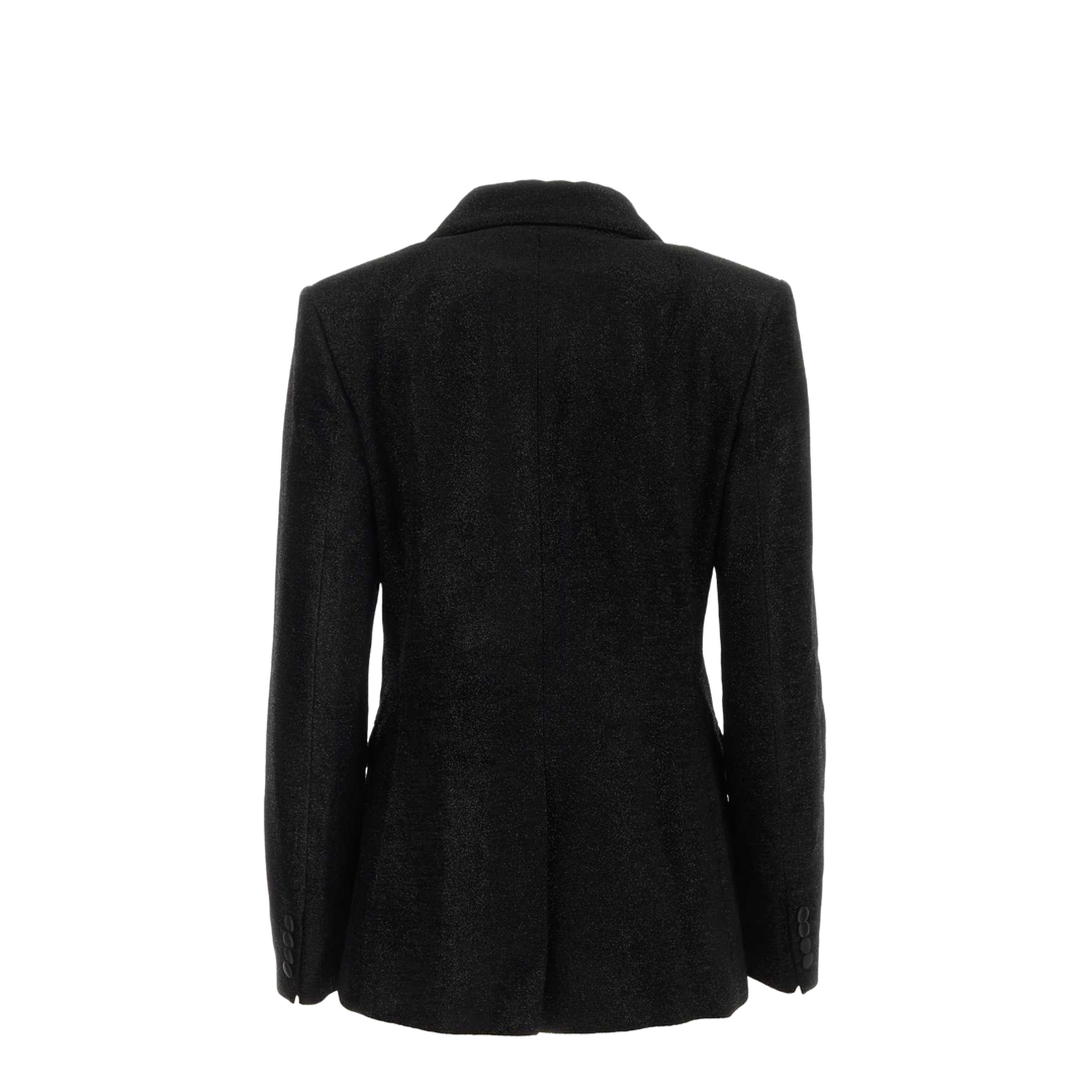 Double-Breasted Lamé Blazer