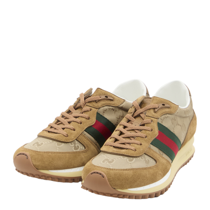 Re-Motion GG Nylon and Suede Sneakers