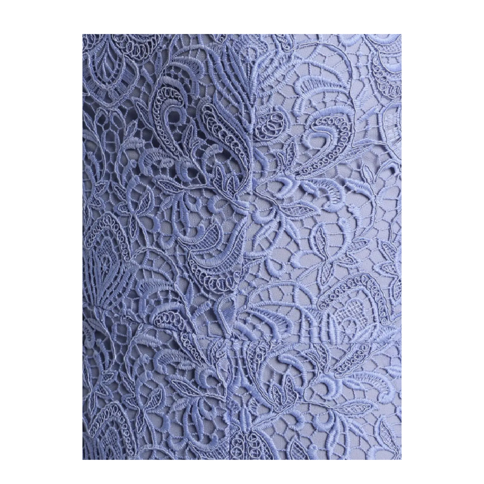 Paisley Macramé Sheath Dress