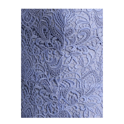 Paisley Macramé Sheath Dress