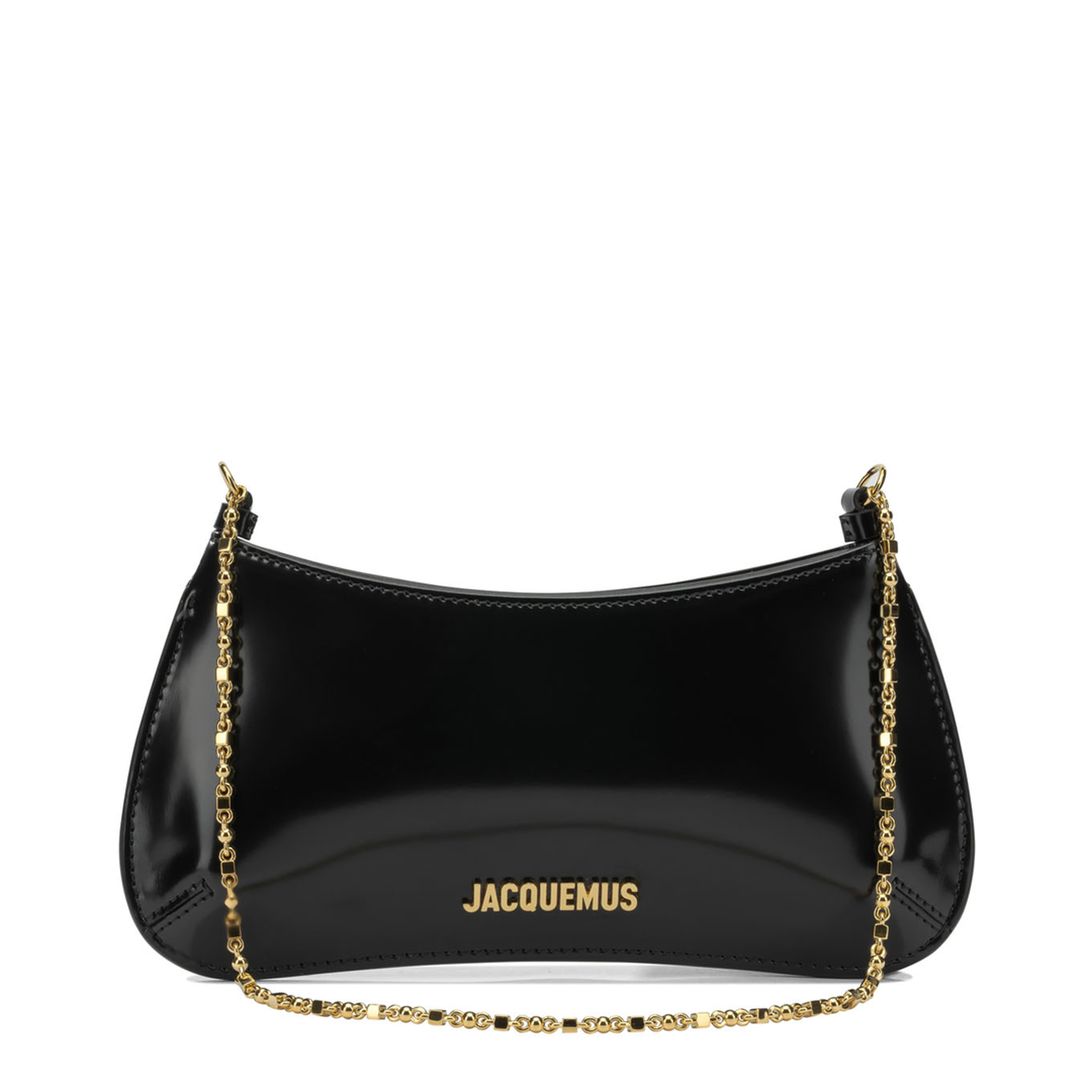 MAYFEYR - Jacquemus - "Le Petit Bisou Chaine" Small Shoulder Bag - BAW00404BC18A01BLACK