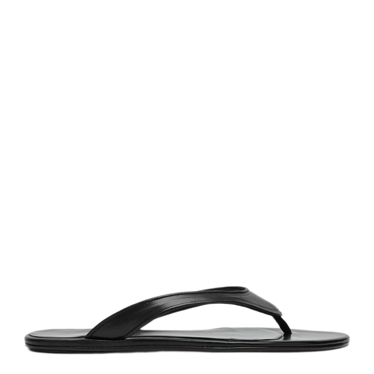 MAYFEYR - Jude - Black Leather Rue Sandal - SS26FO002CL014BK001