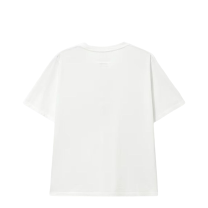 White T-shirt with logo print
