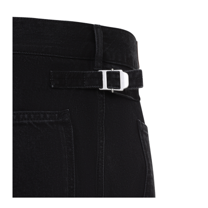 MAYFEYR - Lemaire - Black Straight 5 Pocket Pants - PA1352LD1075BK999