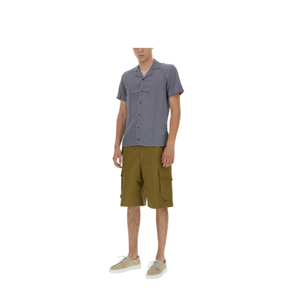 MAYFEYR - ORLEBAR BROWN - Travis Seglas Shirt - 276138NAVYWHITE