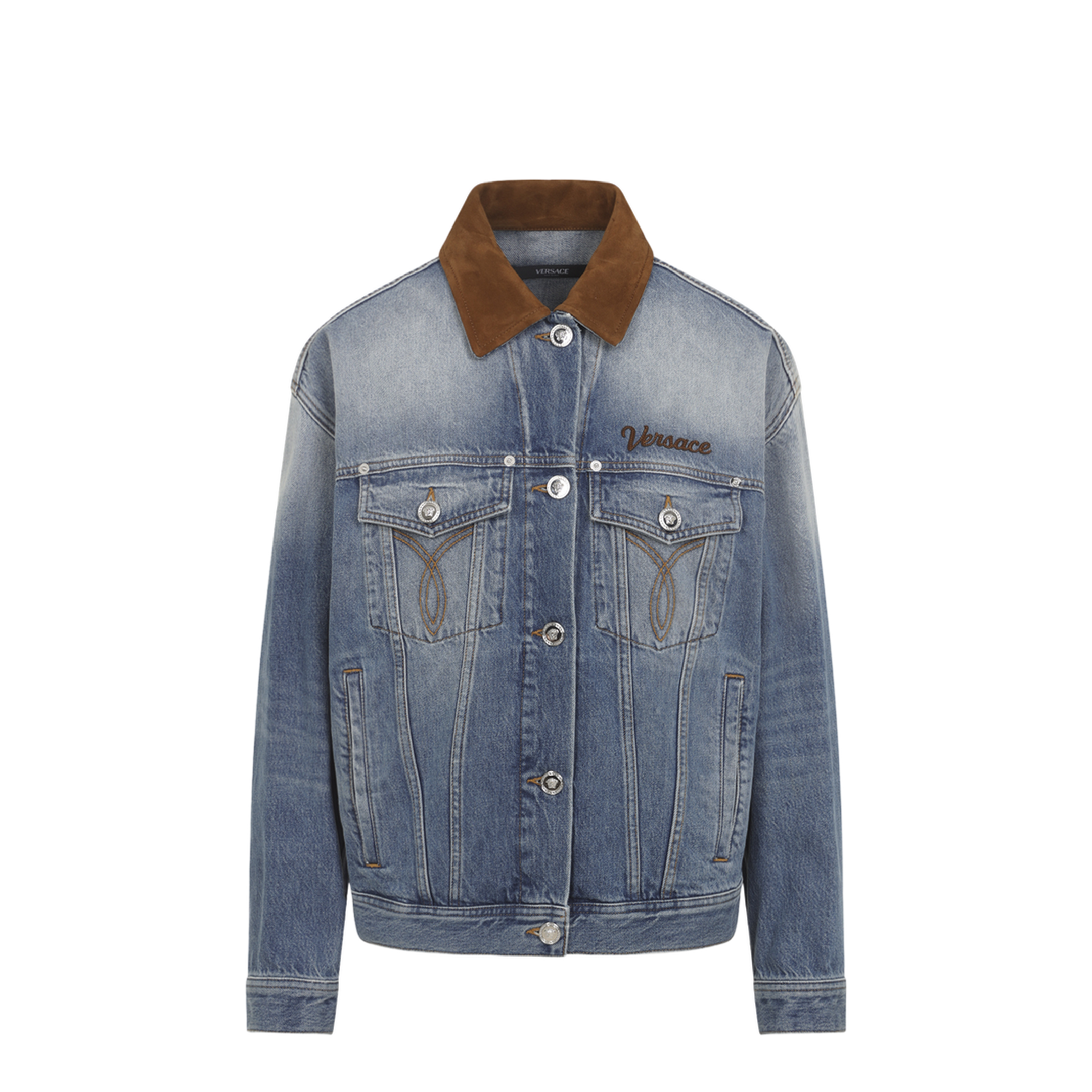 MAYFEYR - Versace - Denim Stone Wash Blouson - 10226941A16751