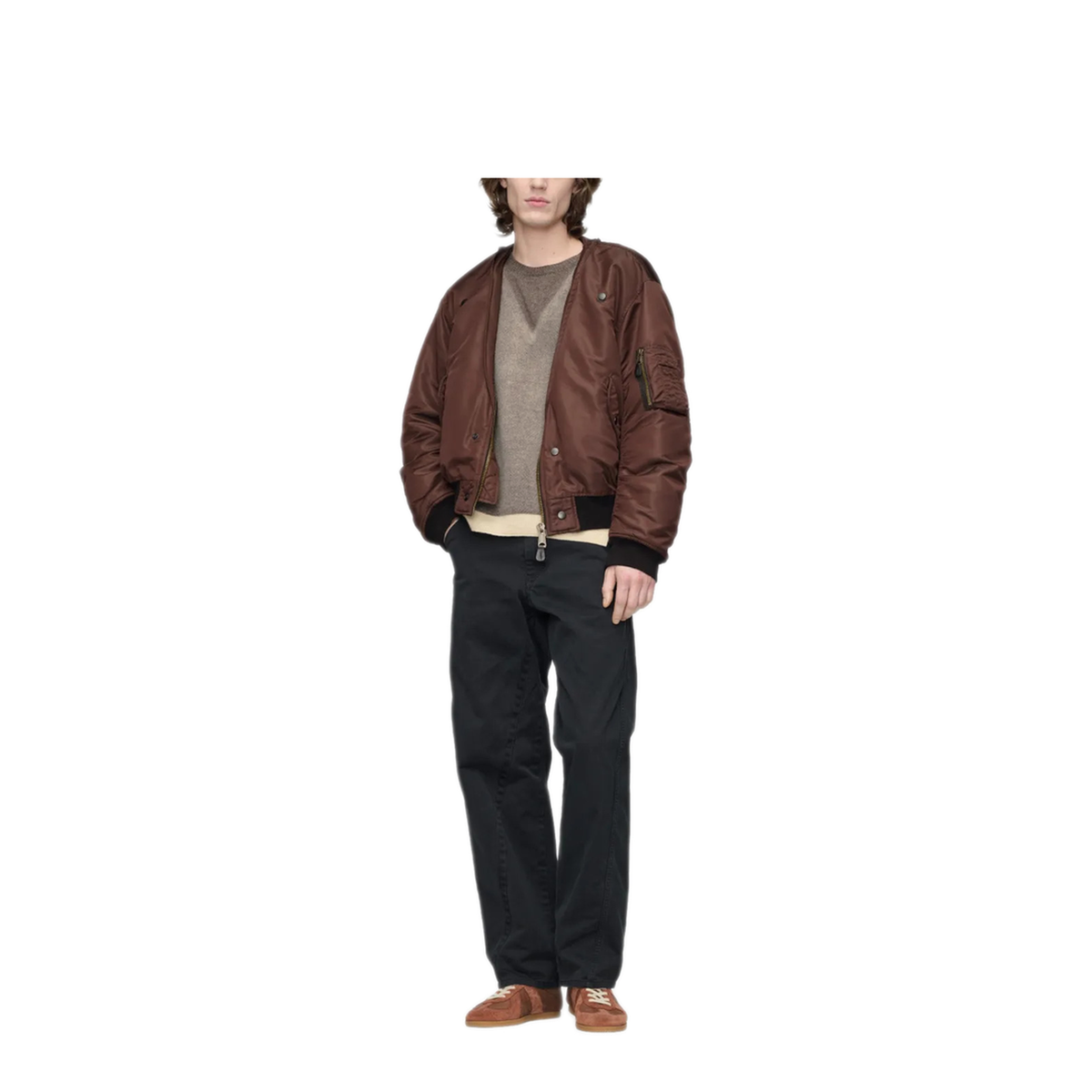 Reversible Nylon Bomber