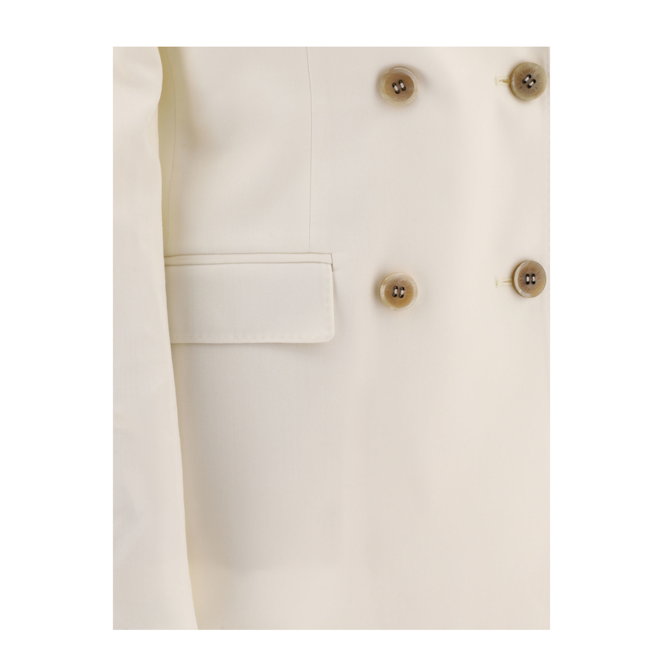 MAYFEYR - Golden Goose - Double-Breasted Wool-Blend Blazer - GWP00829P00138211364