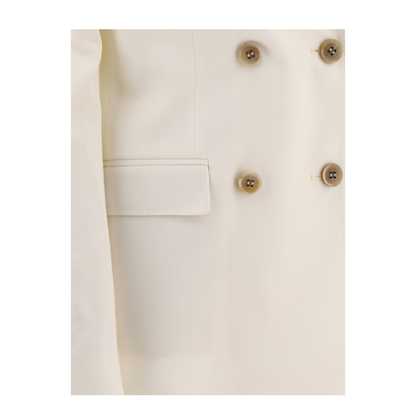 MAYFEYR - Golden Goose - Double-Breasted Wool-Blend Blazer - GWP00829P00138211364