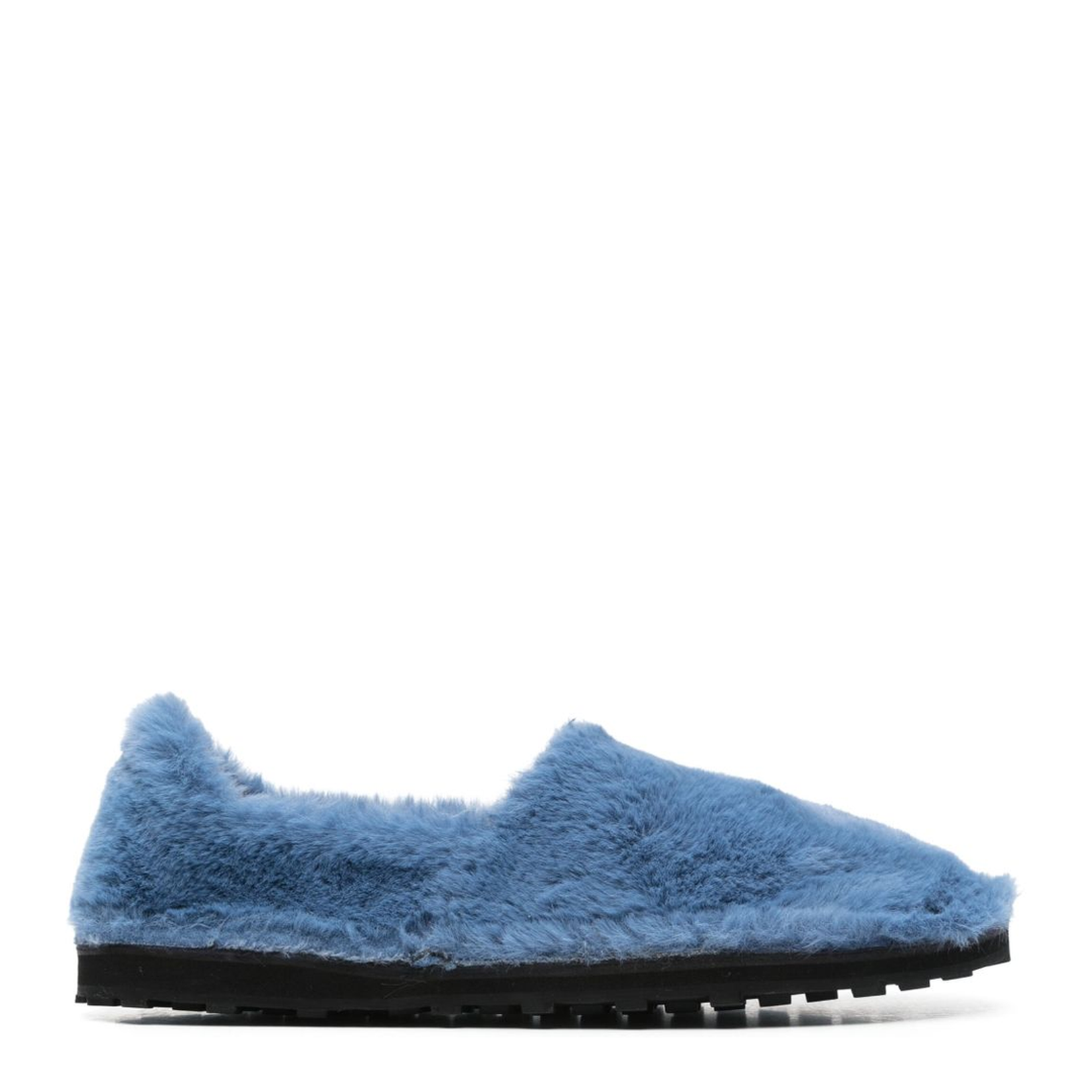 Cerulean Blue Slip-On Moccasins