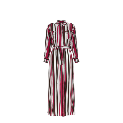 Striped Shirt Dress