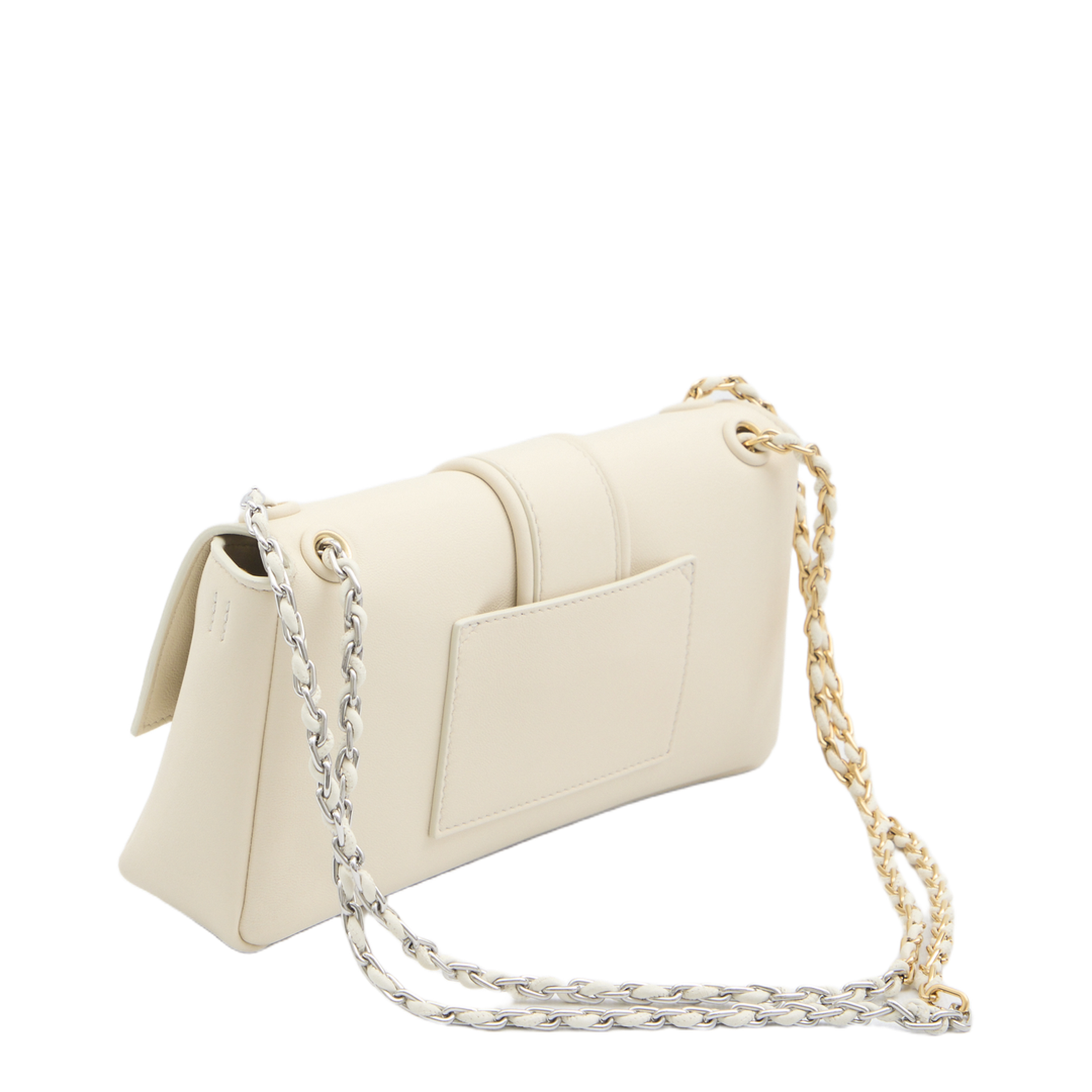Le Bambino Chaîne Shoulder Bag - Light Ivory