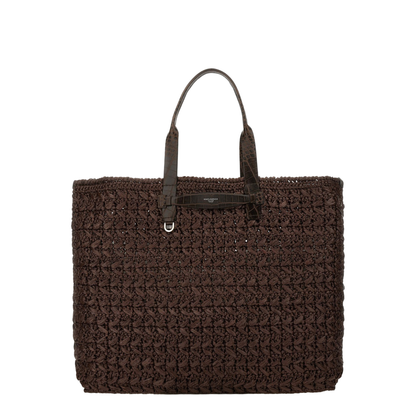 Raffia Crochet Shopper