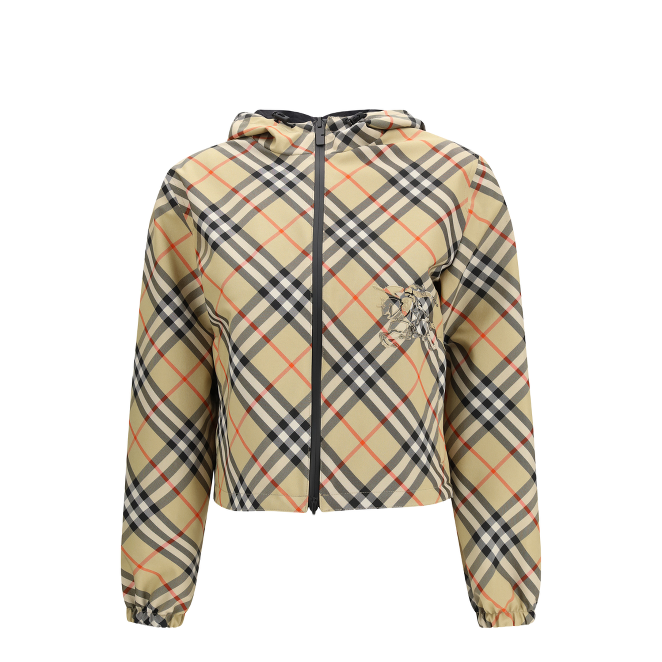MAYFEYR - Burberry - Reversible Cropped Check Jacket - 8125112