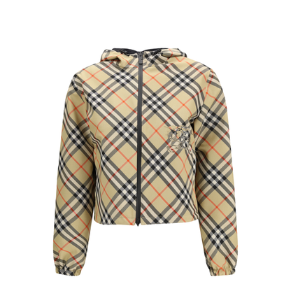 MAYFEYR - Burberry - Reversible Cropped Check Jacket - 8125112