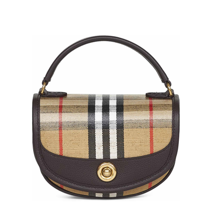 Highlands Mini Leather Crossbody Bags - Brown