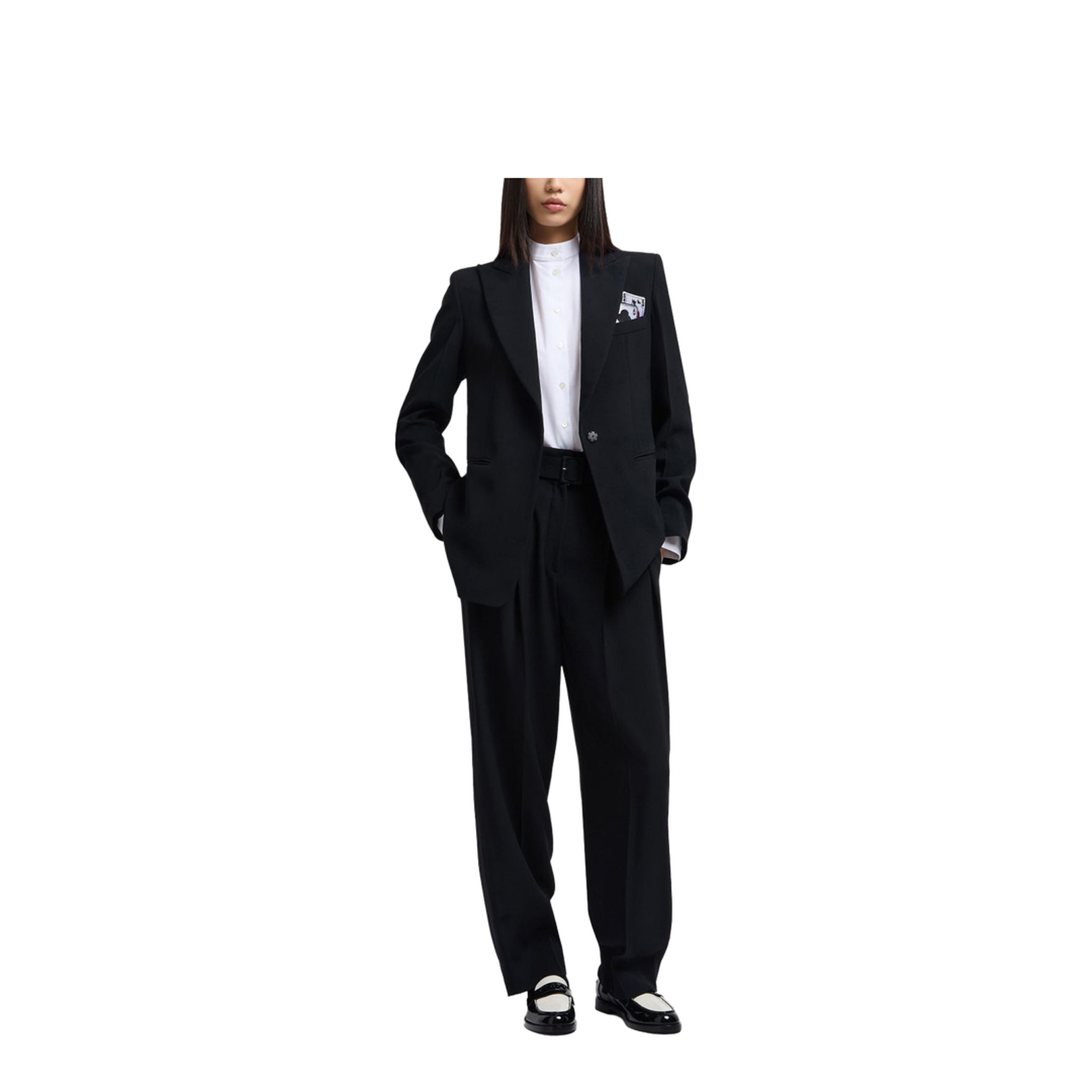 Single-breasted jacket