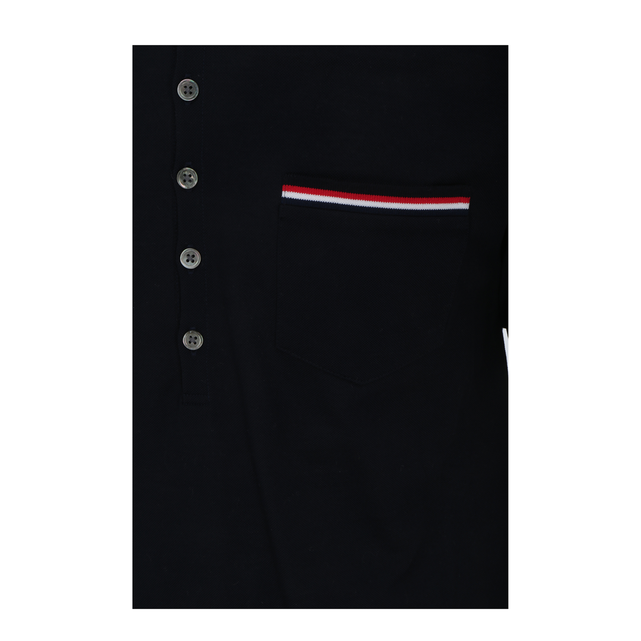 MAYFEYR - Thom Browne - Short Sleeves Polo - MJP022A01455
