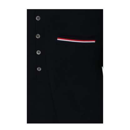 MAYFEYR - Thom Browne - Short Sleeves Polo - MJP022A01455