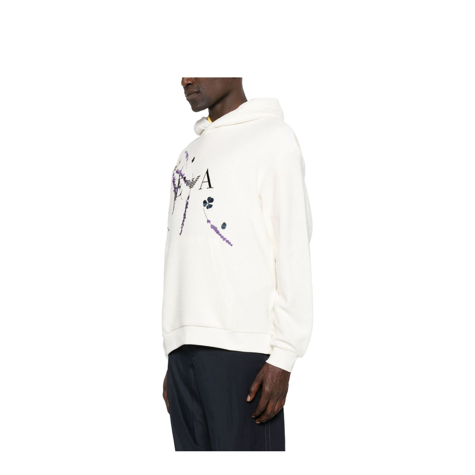 Printed Cotton Hoodie