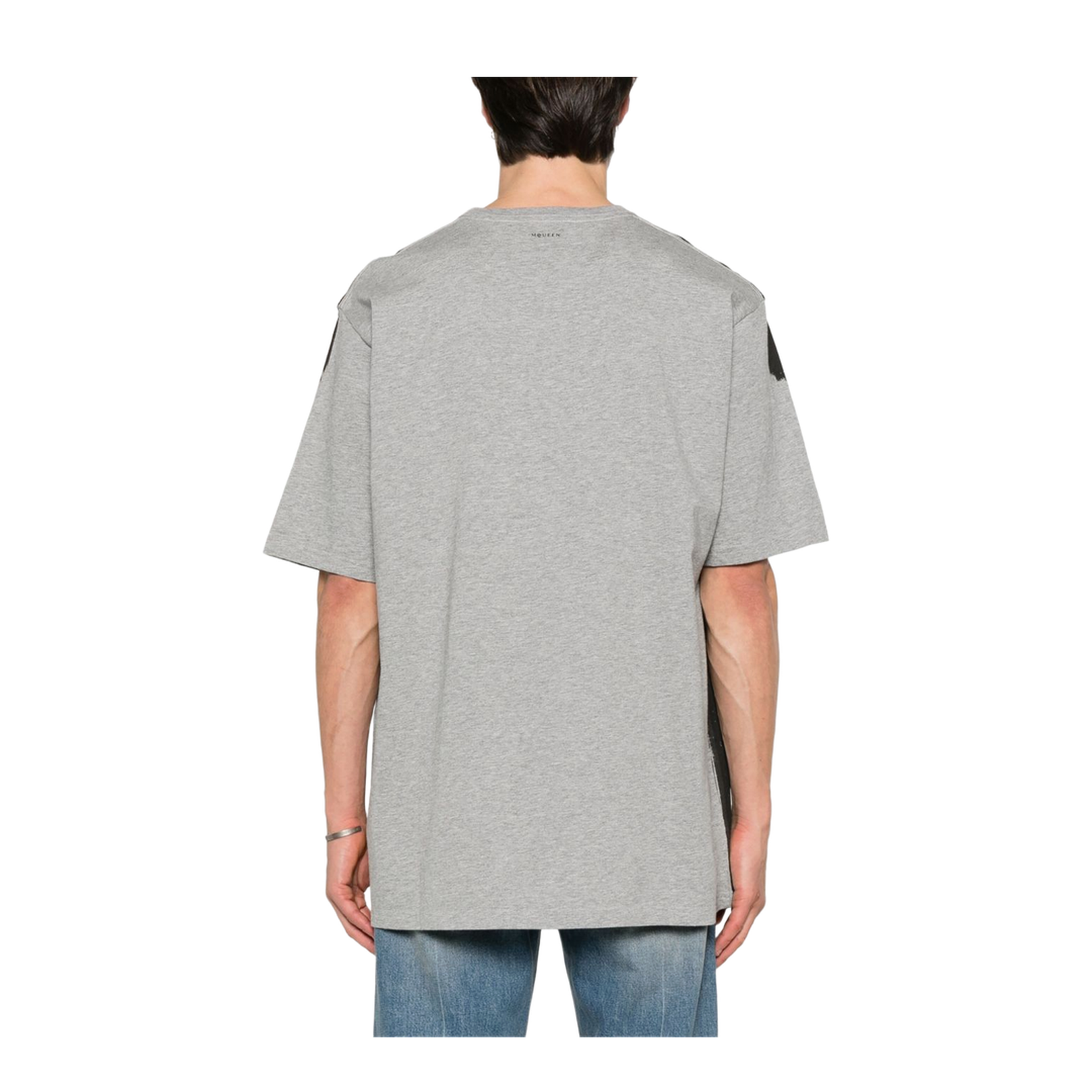 Skull Print Cotton T-shirt