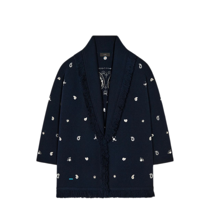 MAYFEYR - Alanui - Sweaters Navy - LWHB064E26KNI0074672