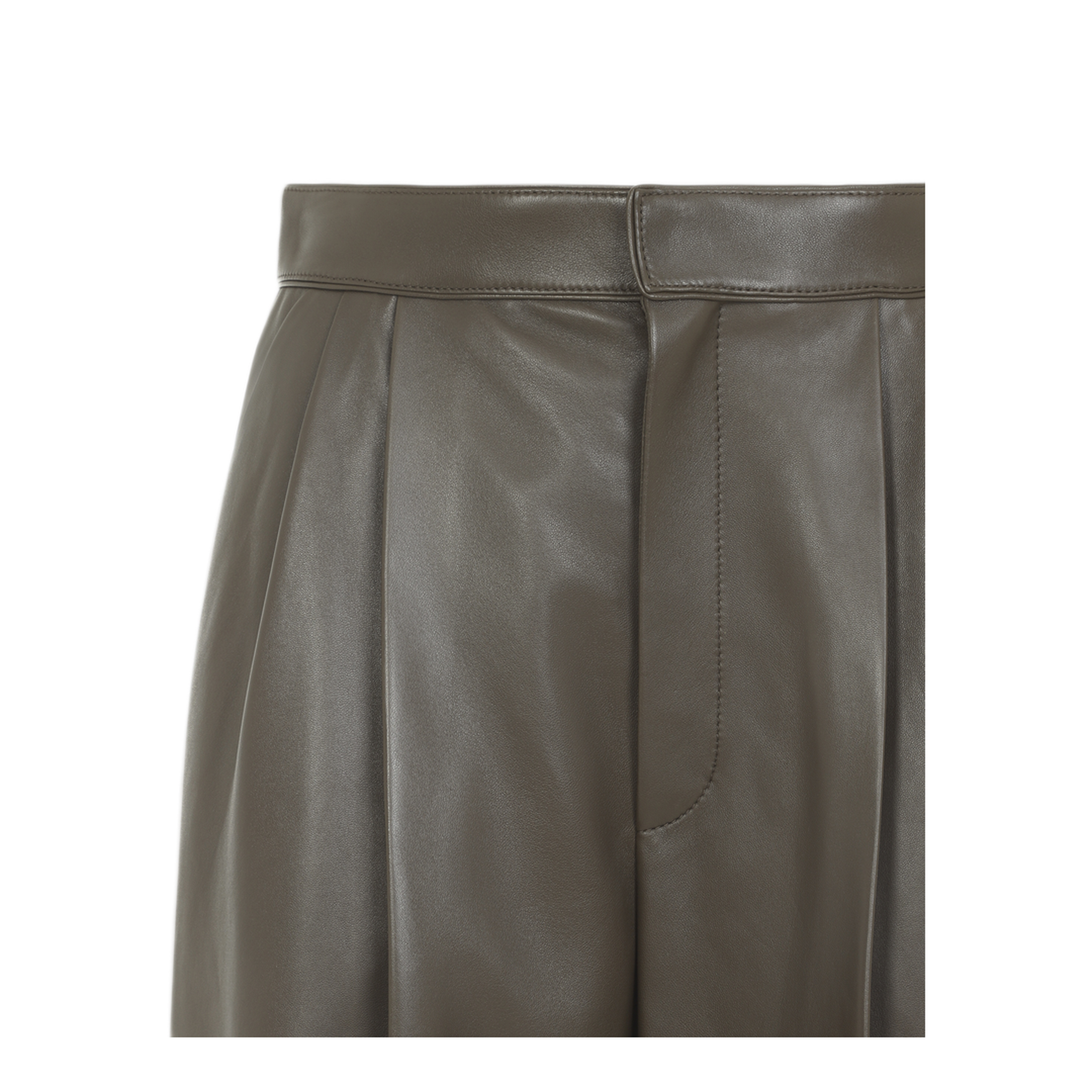 MAYFEYR - Bottega Veneta - Wader Green Soft Leather Pants - 871519V61D03476