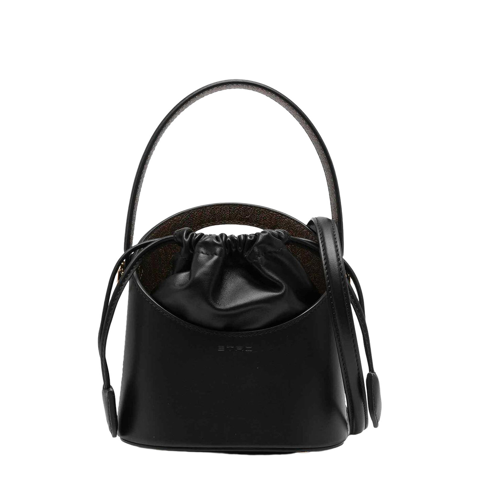 Saturno S Bucket Bag - Black