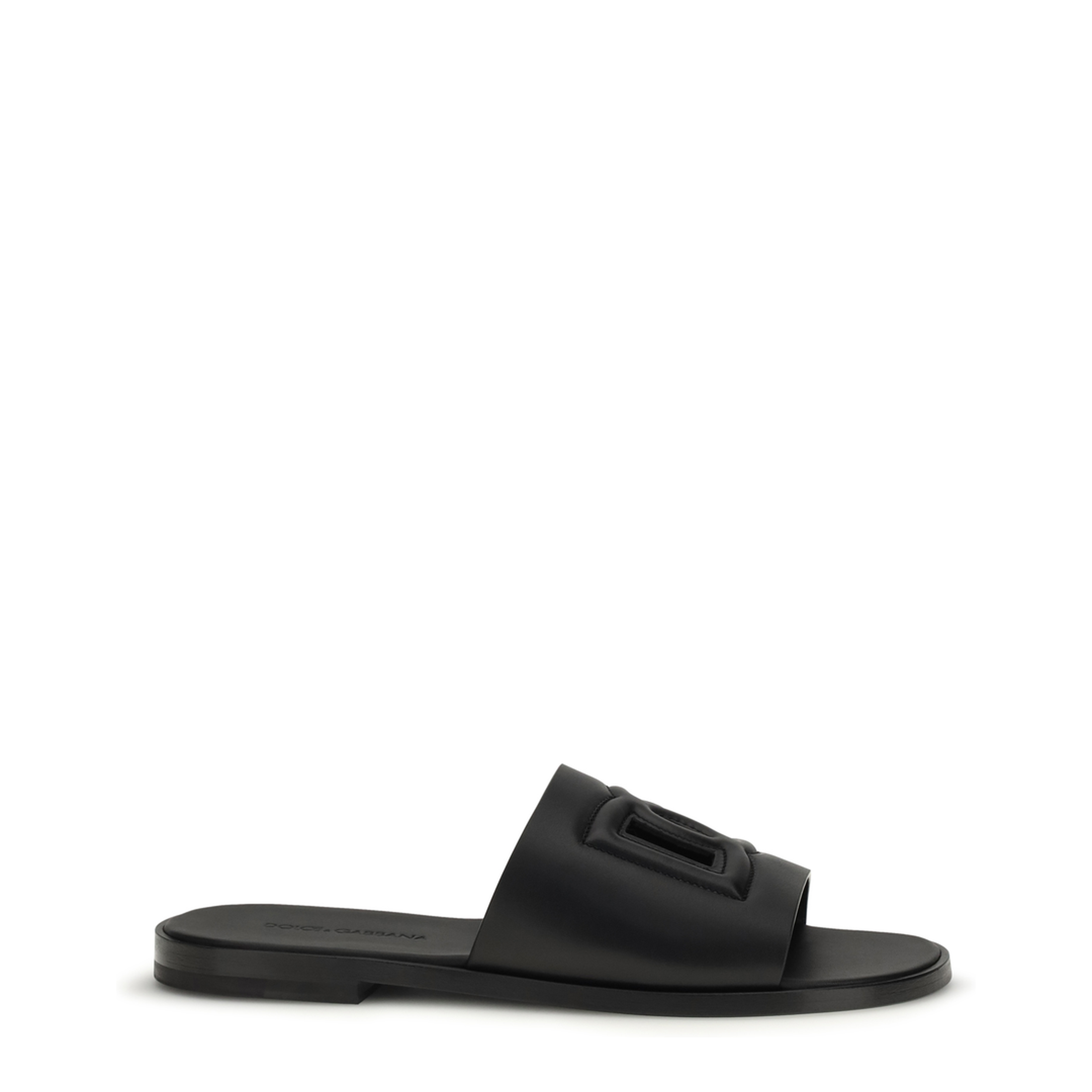 MAYFEYR - Dolce & Gabbana - Embossed Logo Sandals - A80397A0363