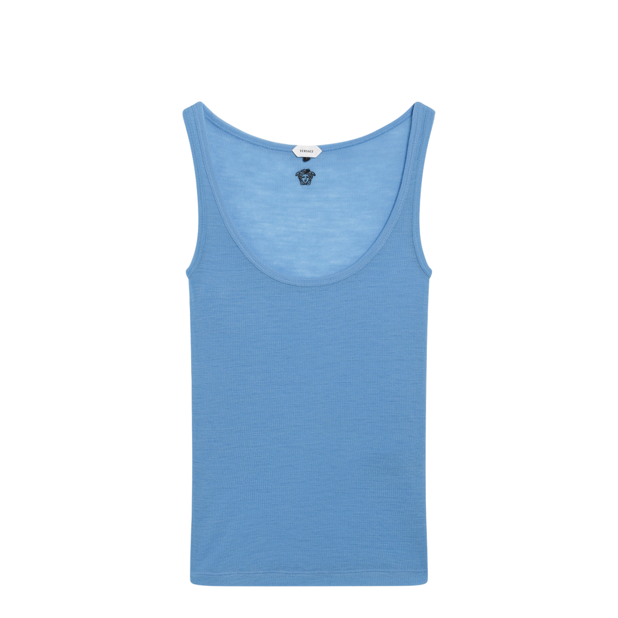 Women's Medusa Wool Tank Top Blue