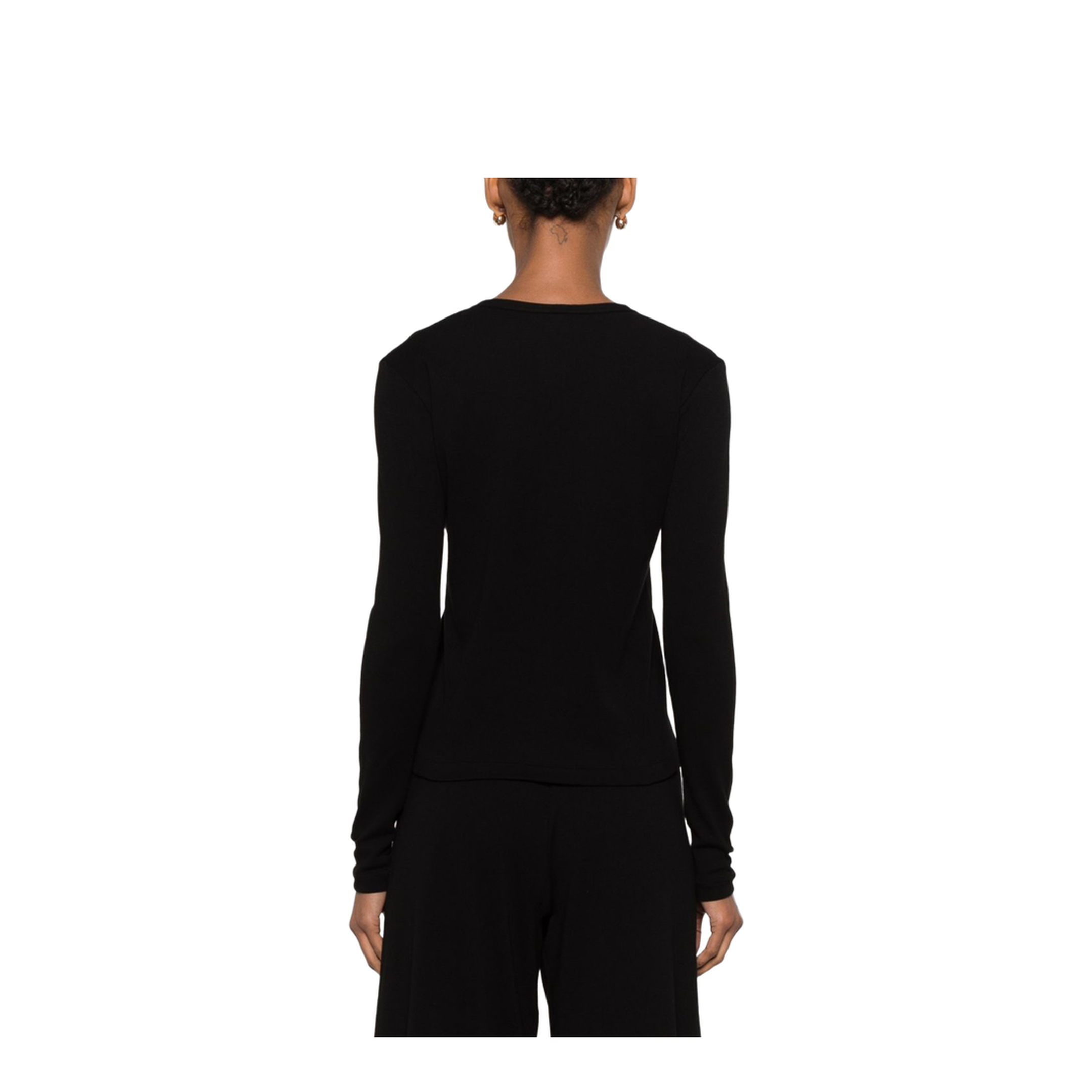 MAYFEYR - The Row - Creps V-Necked Sweater - 10982K775BLK