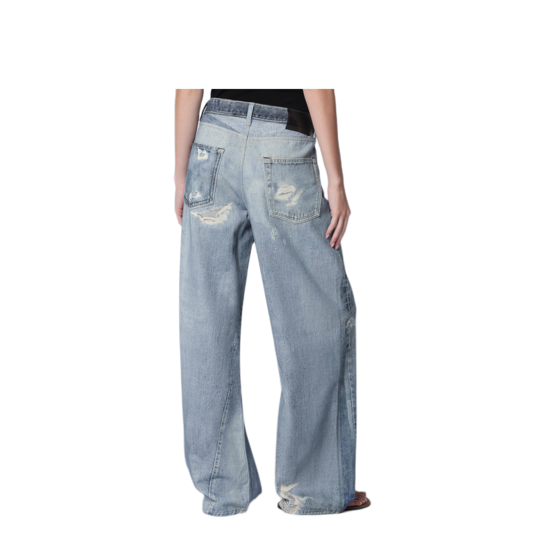 MAYFEYR - Our Legacy - Full Cut Digital Denim Print Jeans - W4205TDDODEDD