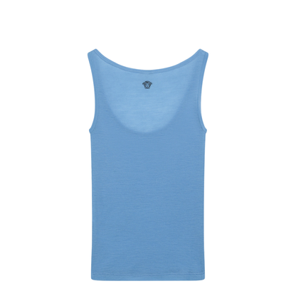 Women's Medusa Wool Tank Top Blue