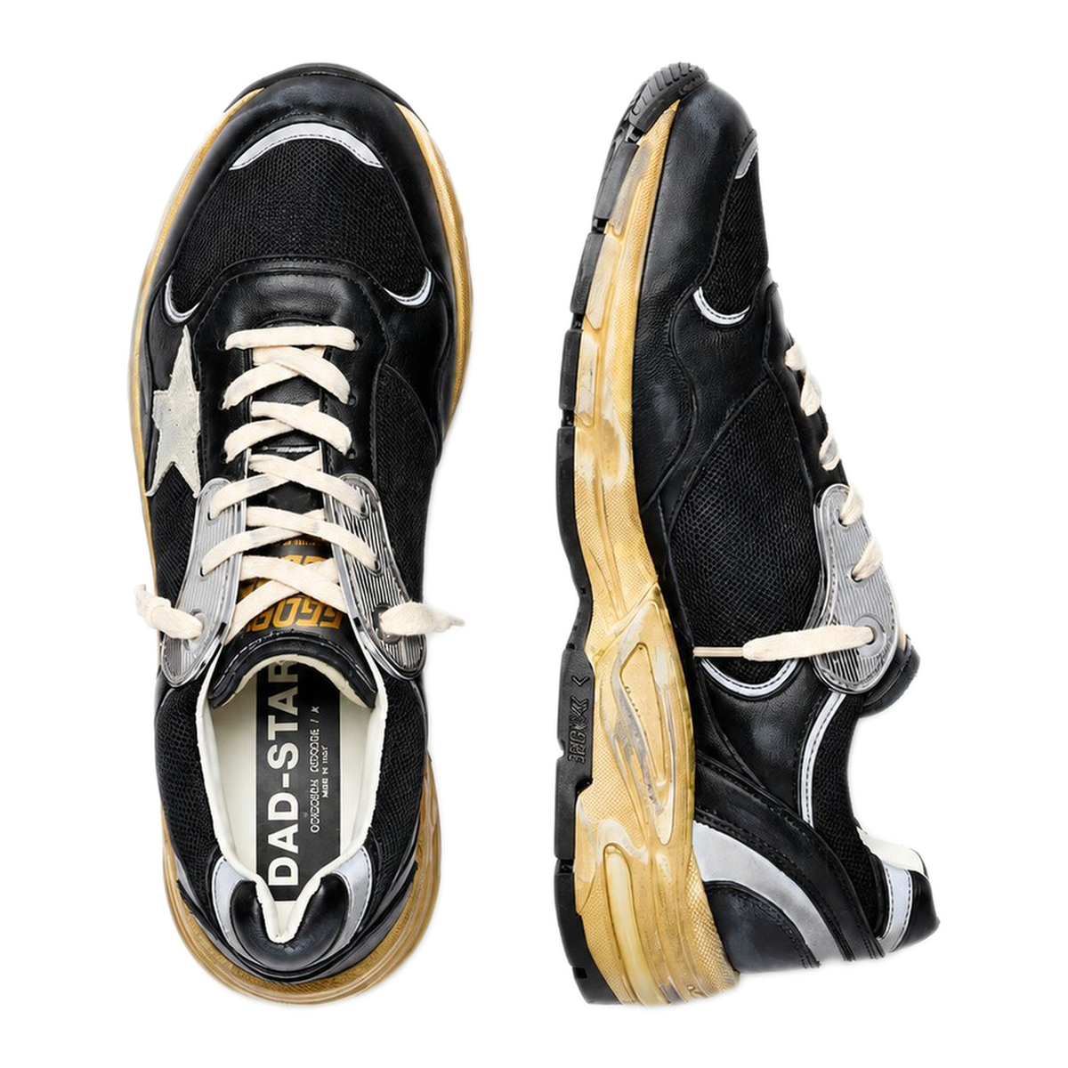 MAYFEYR - Golden Goose - Running Dad New Net And Nappa Upper - GWF00884F00327090282