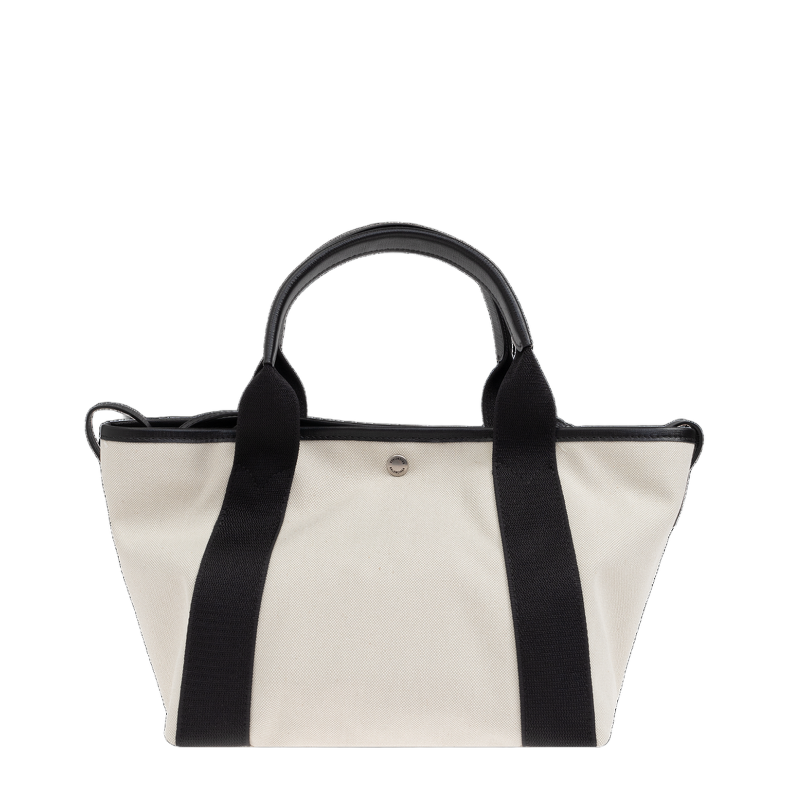 Tote Bag Biarritz Small in Natural/Black
