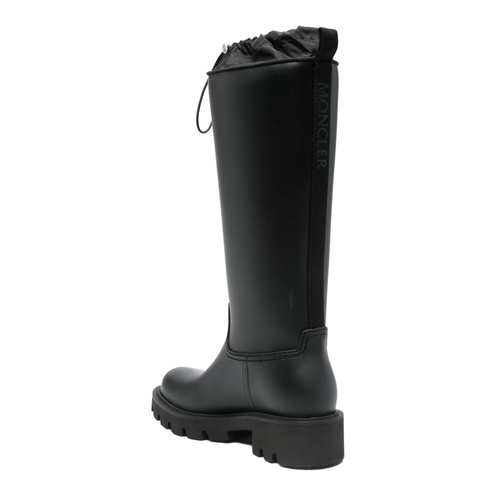 Black Kickstream High Rain Boots