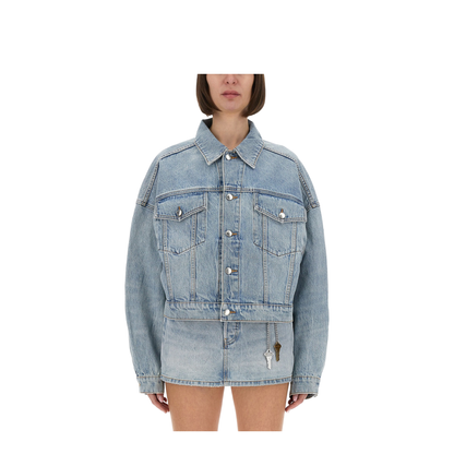 MAYFEYR - Alexander Wang - Denim Clip-On Trucker Jacket - 4DC3252777470C