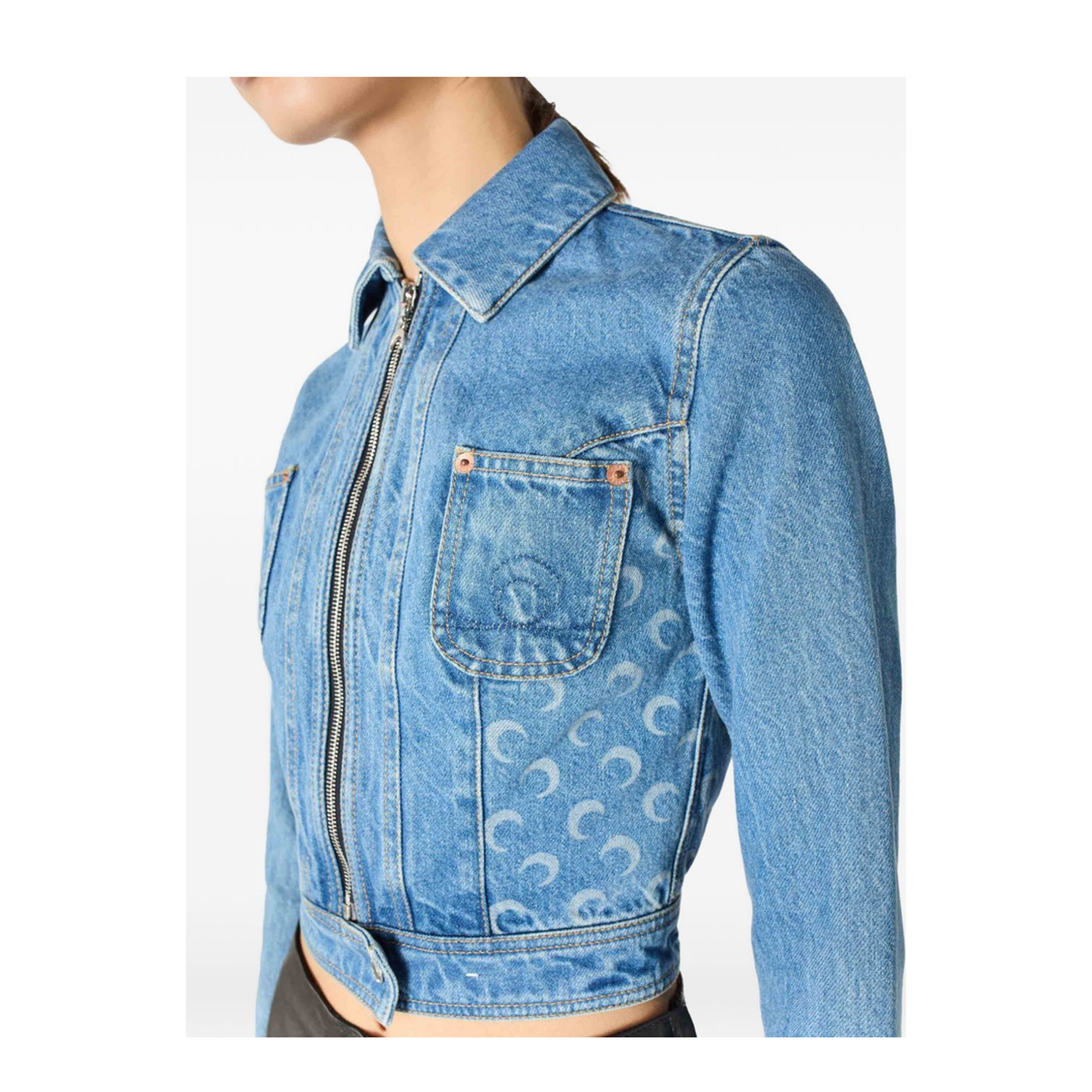 MAYFEYR - Marine Serre - Coats - WJA076ACDEN0002BL05