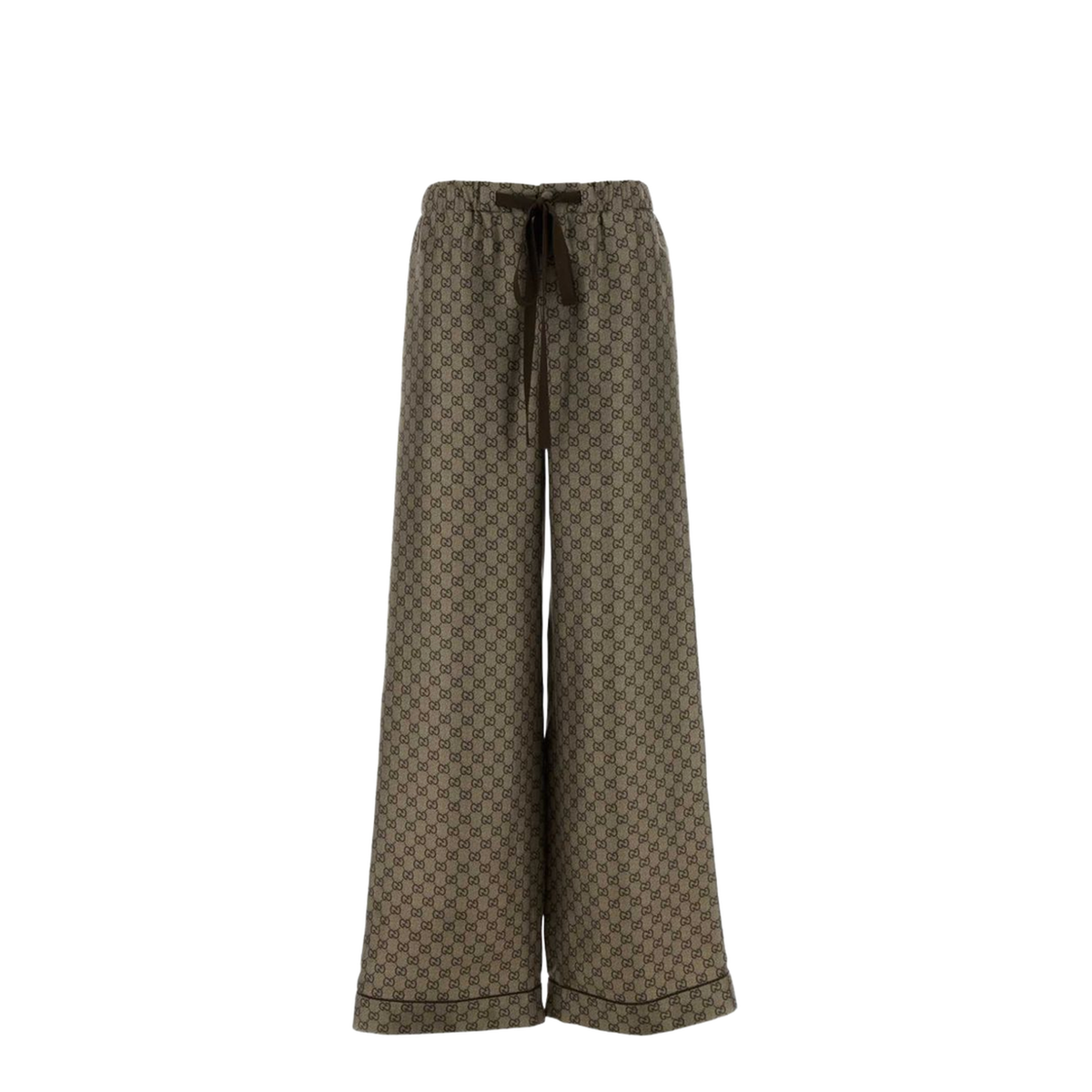 MAYFEYR - Gucci - Printed Twill Wide-Leg Pant - 864567ZAUUN2270