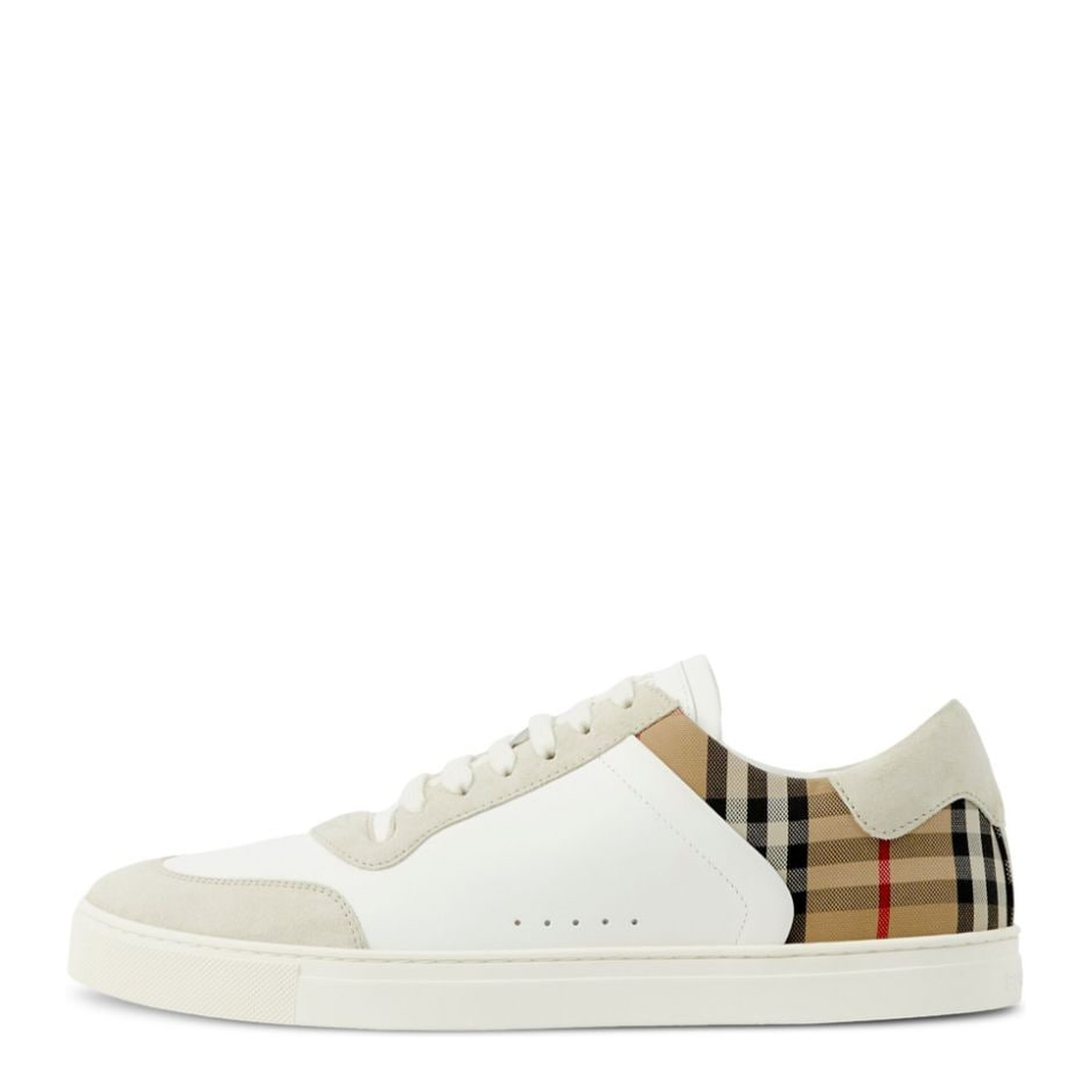 Leather Sneakers White