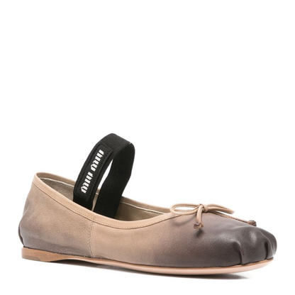 MAYFEYR - Miu Miu - Flat Shoes Beige - 5F507E038F0036