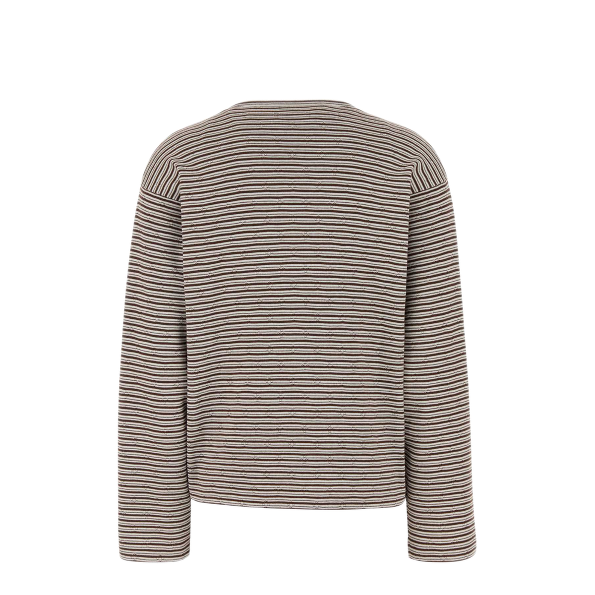 Embroidered Cotton Blend Oversize T Shirt