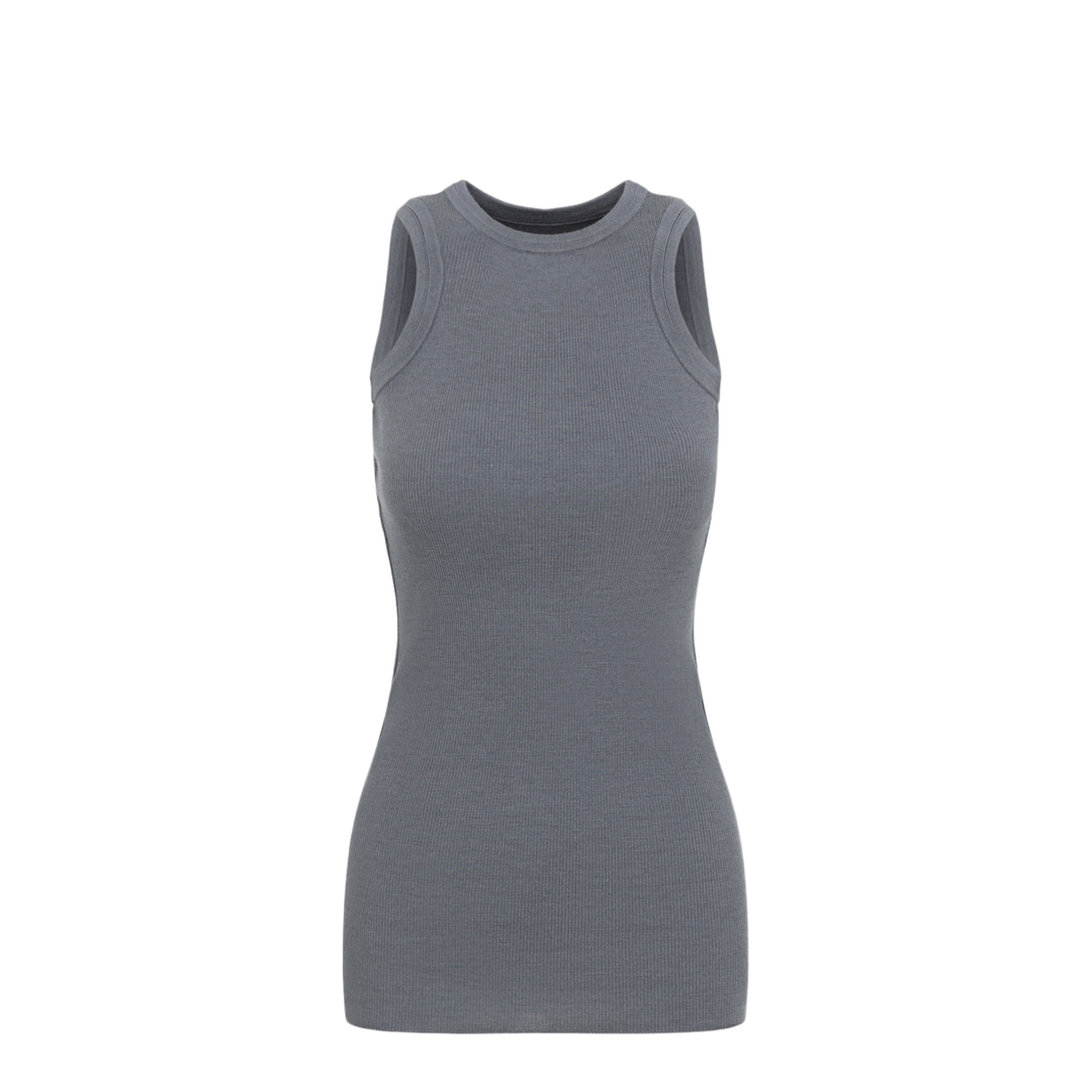 MAYFEYR - Phoebe Philo - Ribbed Tank Top - DK137KW0033
