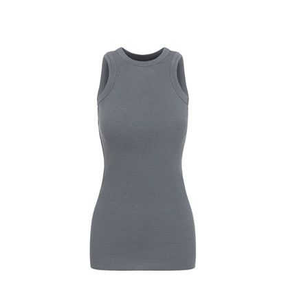 MAYFEYR - Phoebe Philo - Ribbed Tank Top - DK137KW0033