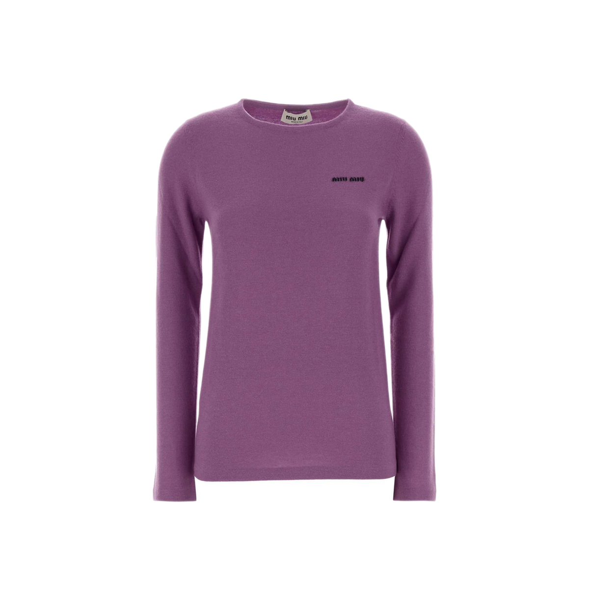 MAYFEYR - Miu Miu - Purple Wool Blend Sweater - MML01FSOOO17I7F0230